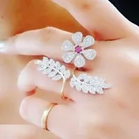 Stunning   Stylish Cubic Zircon Ring for Women   Girls-thumb1