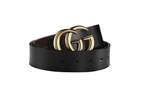 Stylish Fancy Faux Leather Solid Belts For Men-thumb1