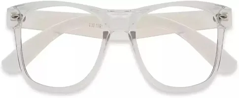 Stylish Plastic UV Protection And Amazing Transparent Spectacle For Men And Women