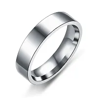 Alluring Silver Stainless Steel   Rings For Men-thumb1