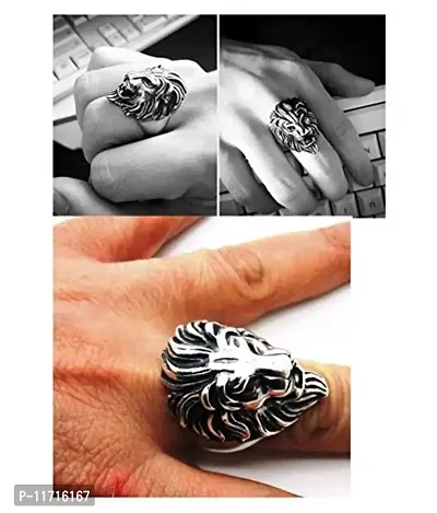 Alluring Silver Stainless Steel   Rings For Men-thumb3