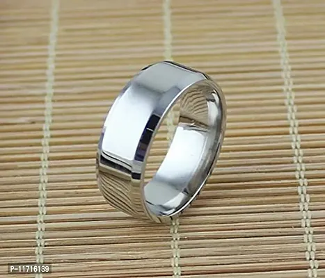 Alluring Silver Stainless Steel   Rings For Men-thumb0