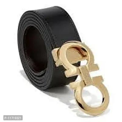 Stylish Fancy Faux Leather Solid Belts For Men-thumb0