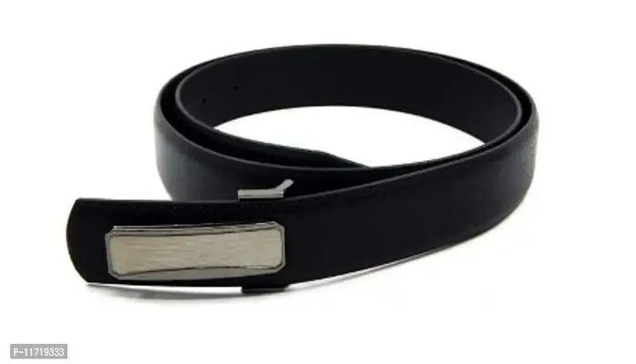 Stylish Fancy Faux Leather Solid Belts For Men-thumb0