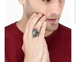 Alluring Silver Stainless Steel   Rings For Men-thumb3