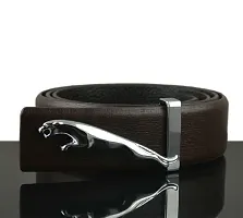 Stylish Fancy Faux Leather Solid Belts For Men-thumb1