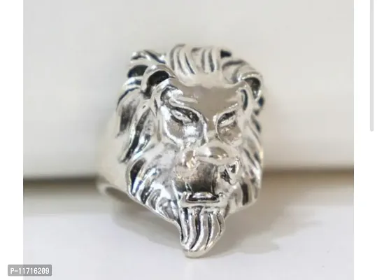 Alluring Silver Stainless Steel   Rings For Men