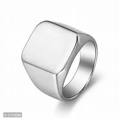 Alluring Multicoloured Stainless Steel   Rings For Men Pack Of 3-thumb3