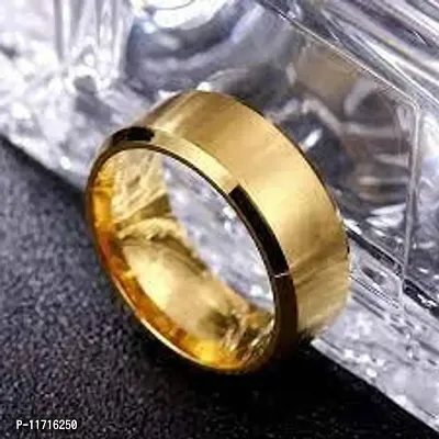 Alluring Golden Stainless Steel   Rings For Men
