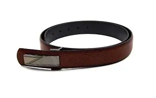 Stylish Fancy Faux Leather Solid Belts For Men-thumb1