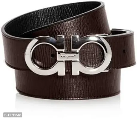 Stylish Fancy Faux Leather Solid Belts For Men