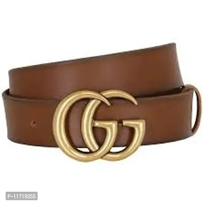 Stylish Fancy Faux Leather Solid Belts For Men-thumb0