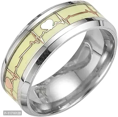 Alluring Silver Stainless Steel   Rings For Men-thumb2