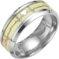 Alluring Silver Stainless Steel   Rings For Men-thumb1