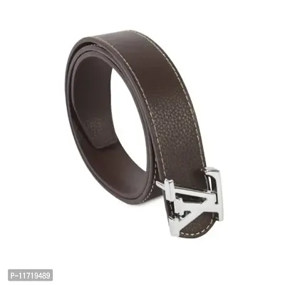 Stylish Fancy Faux Leather Solid Belts For Men-thumb0