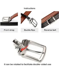 Stylish Fancy Faux Leather Solid Belts For Men-thumb1