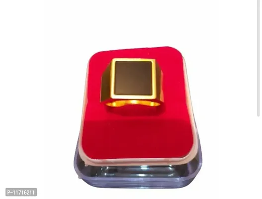 Alluring Golden Stainless Steel   Rings For Men-thumb0