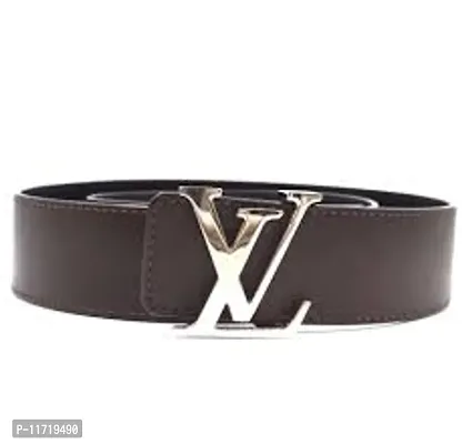 Stylish Fancy Faux Leather Solid Belts For Men-thumb0