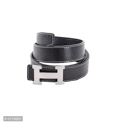 Stylish Fancy Faux Leather Solid Belts For Men