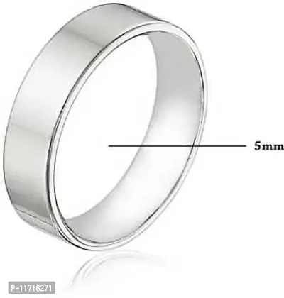 Alluring Silver Stainless Steel   Rings For Men-thumb3