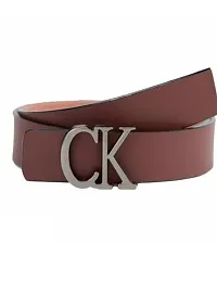 Stylish Fancy Faux Leather Solid Belts For Men-thumb1