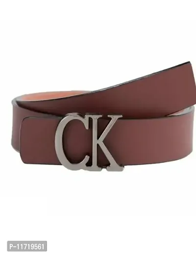 Stylish Fancy Faux Leather Solid Belts For Men-thumb2