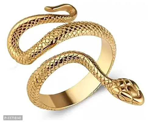 Alluring Golden Stainless Steel   Rings For Men-thumb0