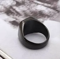 Alluring Black Stainless Steel   Rings For Men-thumb3