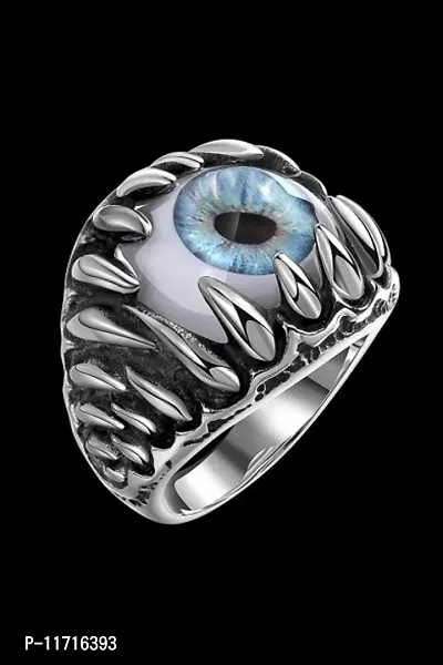 Alluring Silver Stainless Steel   Rings For Men-thumb0