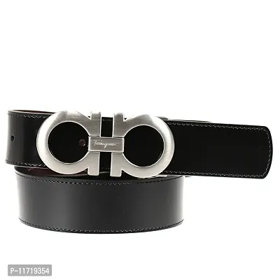 Stylish Fancy Faux Leather Solid Belts For Men-thumb0