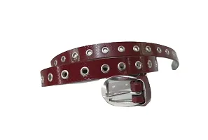 Stylish Pu Leather Brown Belt For Girls And Women-thumb2