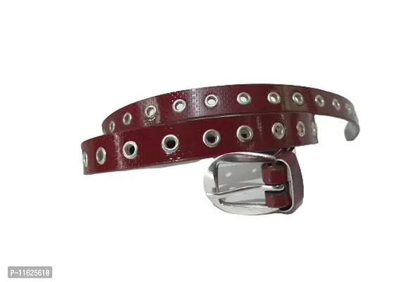 Stylish Pu Leather Brown Belt For Girls And Women-thumb3