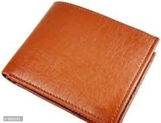 Mens Self Design Two Fold Wallet