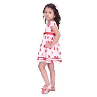 Red Polka Printed Dress-thumb2