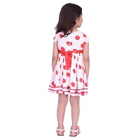 Red Polka Printed Dress-thumb3