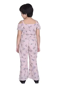 ShopperTree Peach Cotton Dobby Jumpsuit-thumb1