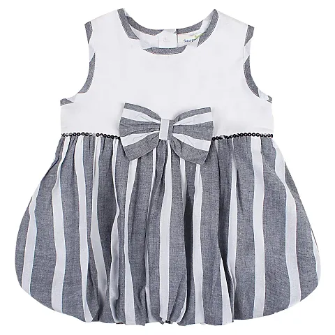 Trendy Striped Dress for Girls