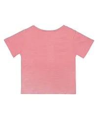 ShopperTree Solid Pink Clothing Set For Girl'S-thumb2