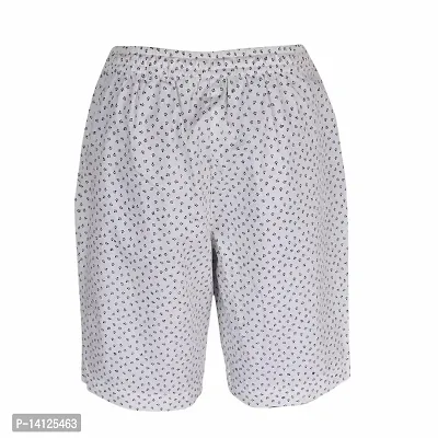 ShopperTree White Printed Capri for Boys-thumb2