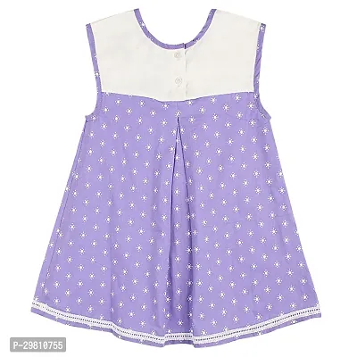 Trendy A-Line Cotton Dress For Girl-thumb2