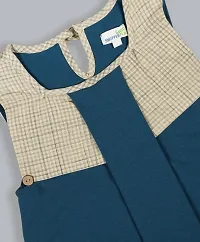 Teal color Dress for Girl's-thumb1