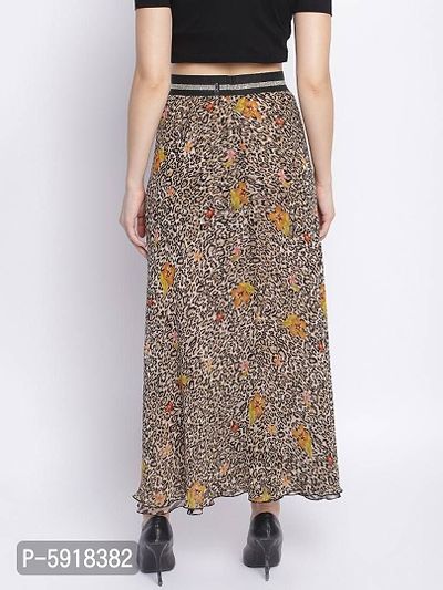 Multicolored reversible skirt for women's-thumb3