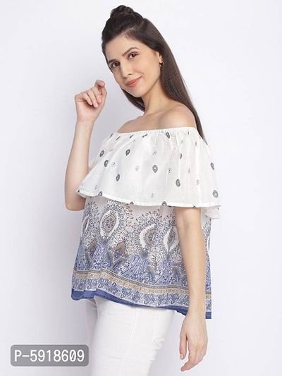 Multicolored Printed top for women's-thumb2