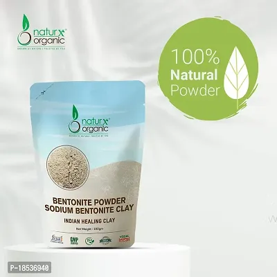 Naturx Organic Sodium Bentonite Powder Indian Healing Clay Skin Healthy  Glow, 200 Gram (7 oz)-thumb3