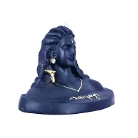 DEQUERA? gt; Adiyogi Shiva Statue for Car Dashboard, Pooja  Gift, Mahadev Murti Idol, Shankara for Home  Office Decor, Polyresin, Black-thumb1