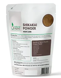 Naturx Organic Natural Shikakai Powder (Acacia Concinna), for Hair (Natural Hair Cleanser for Luxurious and Soft hairs) Specialty Hair Care 200 Gram (7 oz)-thumb1