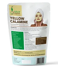 Naturx Organic Yellow Calamine (Scar Specialis) Ingridients Zinc Oxide, Fenugreek, Allium Cepa, Multani Mitti  Turmeric Powder, 200 Gram (7 oz)-thumb1