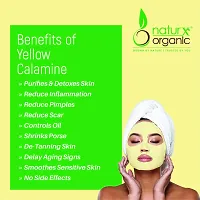 Naturx Organic Yellow Calamine (Scar Specialis) Ingridients Zinc Oxide, Fenugreek, Allium Cepa, Multani Mitti  Turmeric Powder, 200 Gram (7 oz)-thumb4