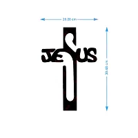 Spectro Jesus Cross (Pack of 1), Mirror Stickers for Wall, Acrylic Mirror Wall Decor Sticker, Wall Mirror Stickers, Acrylic Stickers, Wall Stickers for Hall Room, Bed Room, Kitchen. Color : Green-thumb4