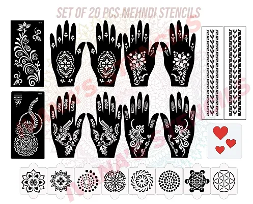 Henna Sticker Temporary Tattoo Body Art Henna Mehendi Tattoo Instant Henna  Tattoo Henna Hand Sticker Indian Bridal Mehendi Stickers Tattoos - Etsy